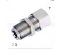 Metal Push in fittings - MPMF