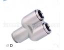 Metal Push in fittings - MPY