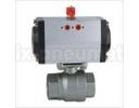 pneumatic ball valve - 2 pieces pneumatic ball valve(PTX2000A-40))