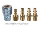 5pcs 1/4” USA Aro type coupler plug kit  - AS-05