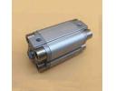 pneumatic cylinder - ADVU thin pneumatic impact double piston road compact aluminum cylinder